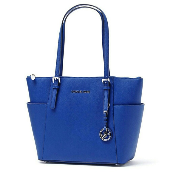 Michael Kors Bags New Michael Kors Leather Tote Bag Electric Blue